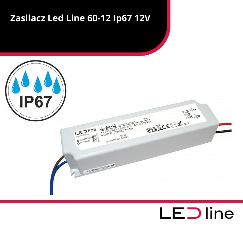 Zasilacz Led Line Prime  60-12 Ip67 12V