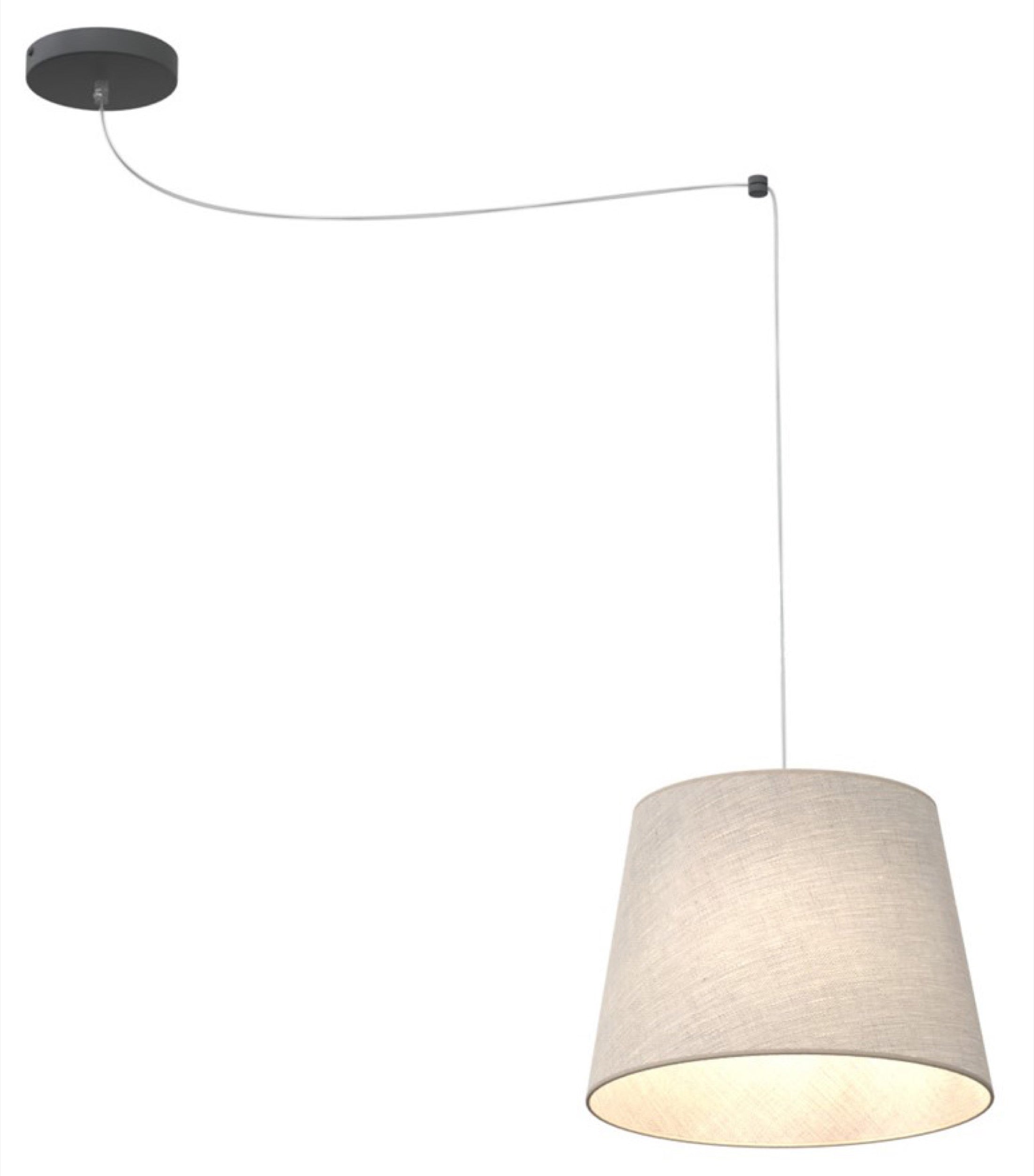 Lampa sufitowa Ascot beżowa