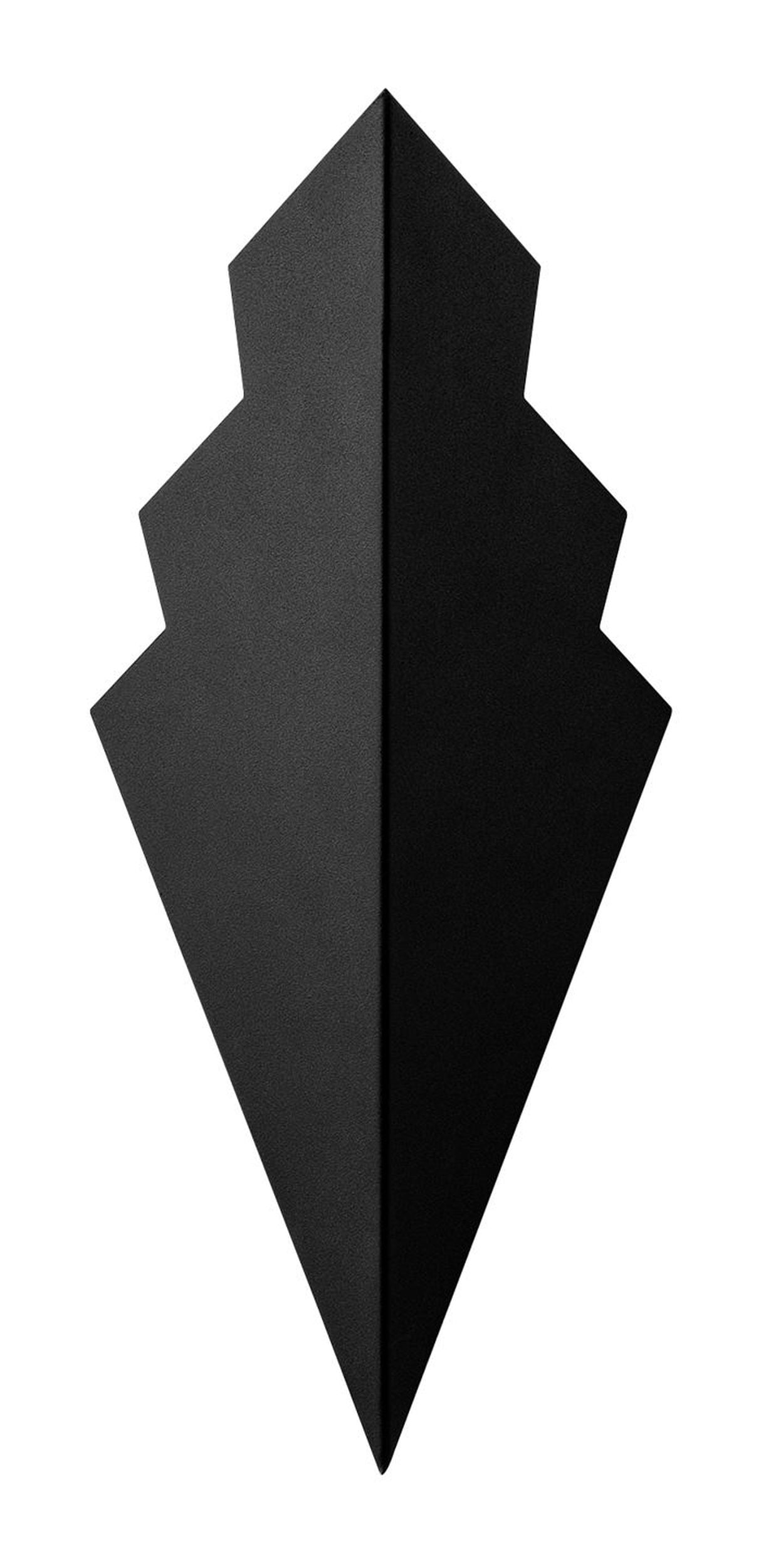 Kinkiet Arrow metalowy czarny