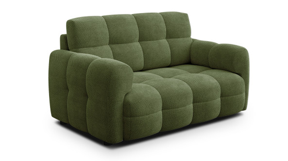 MELLOW sofa 2 osobowa, oliwkowa