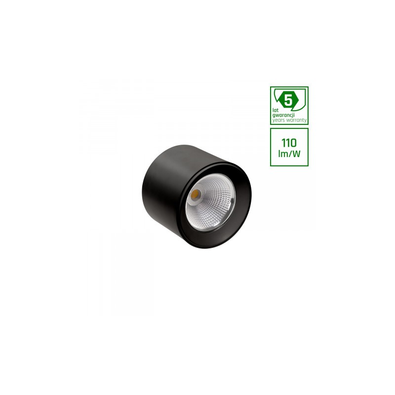 Cel Zosma 3 Round 840 27W 230V 40St Black Dali