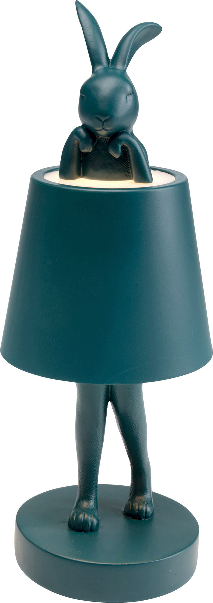 Lampa stołowa Rabbit LED 29 cm petrol
