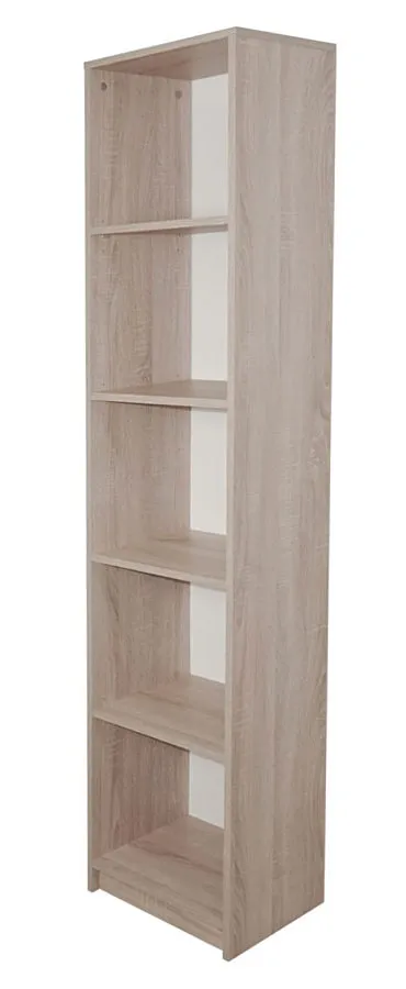 Otwarty regał słupek 40 cm sonoma Stejar 3X | Edinos.pl