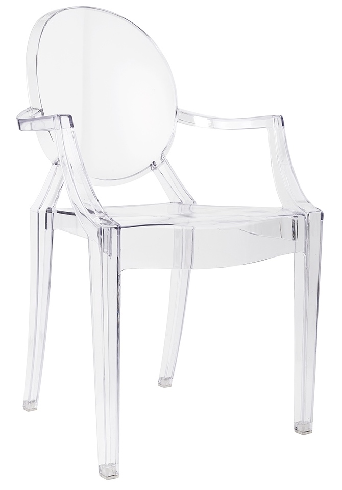 Krzesło Louis transparentne