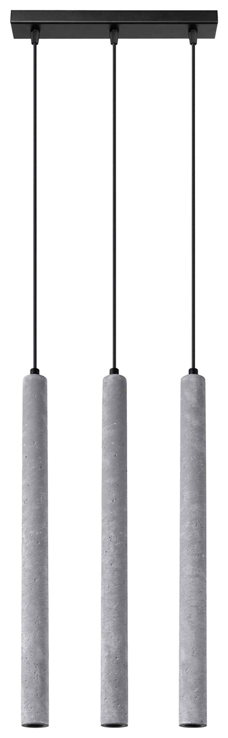 Lampa wisząca Pastelo x3 beton