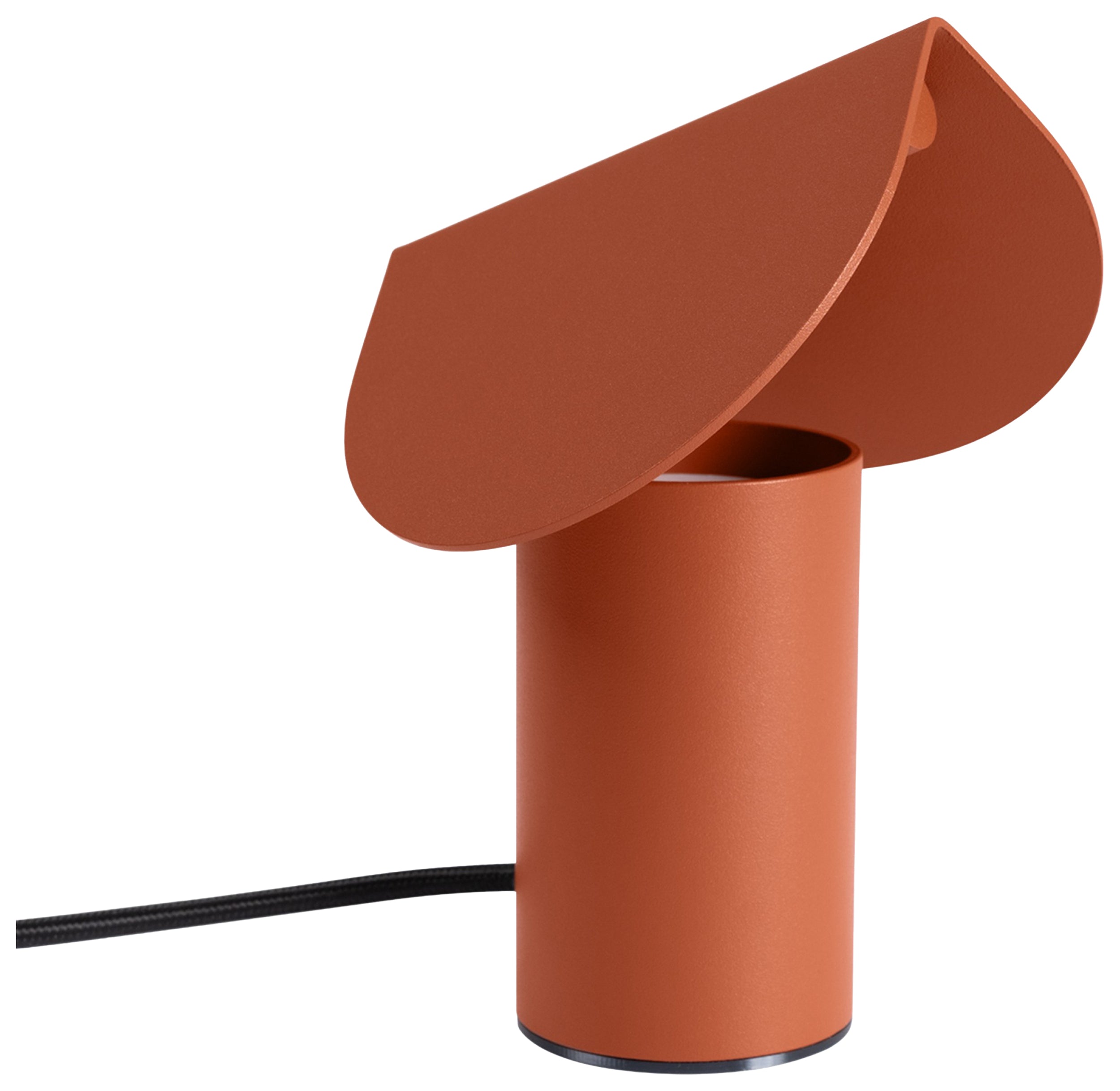 Lampa stołowa Biscuit LED ochra czerwona