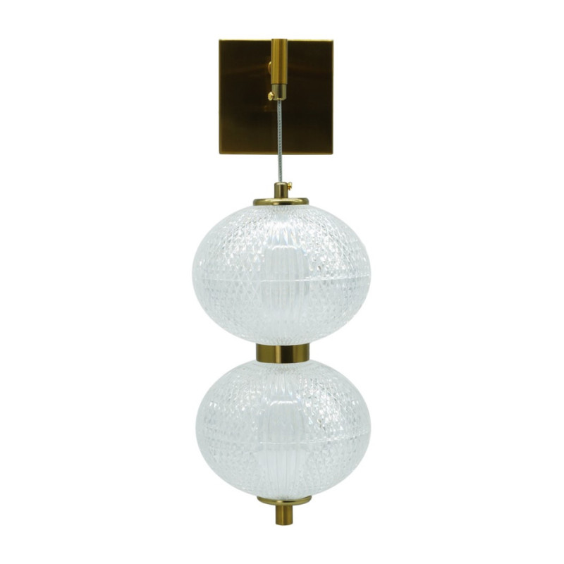 Kinkiet Led Amerilla Złoto Szczotkowane  30W 4000K