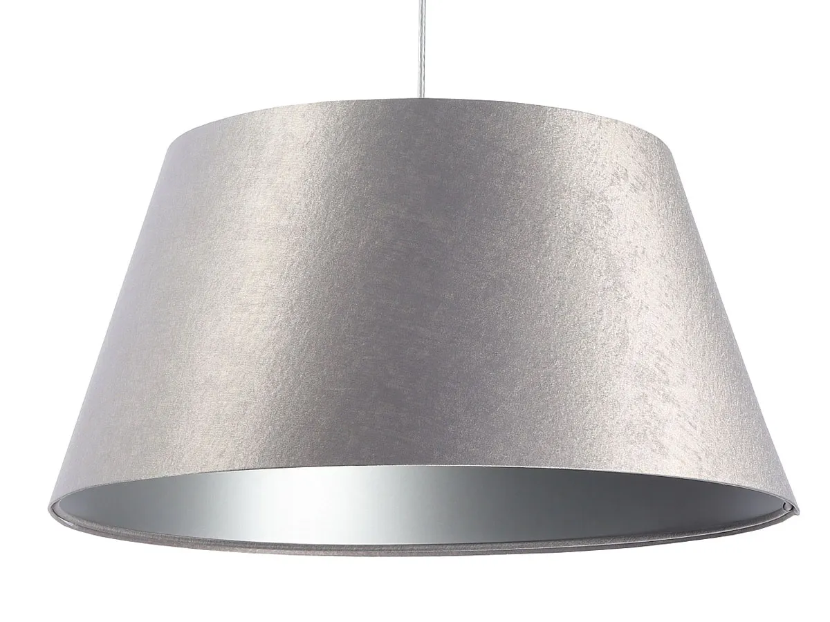 Srebrna lampa wisząca glamour dzwon S407-Vige | Edinos.pl