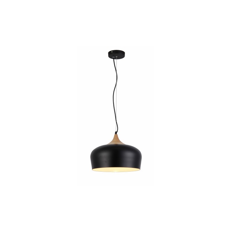 Lampa Wisząca Czarna Parma