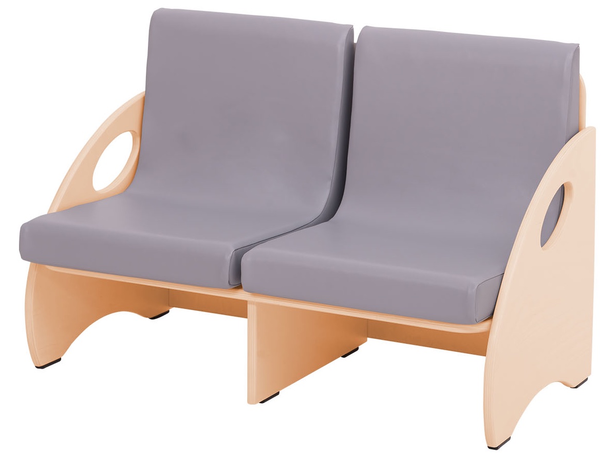 Sofa dziecięca do przedszkola z materacami Franek