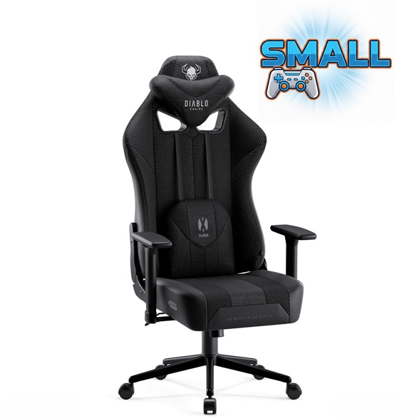 Fotel do grania dla młodzieży Diablo X-Player 2.0 Small Size, kolor czarny