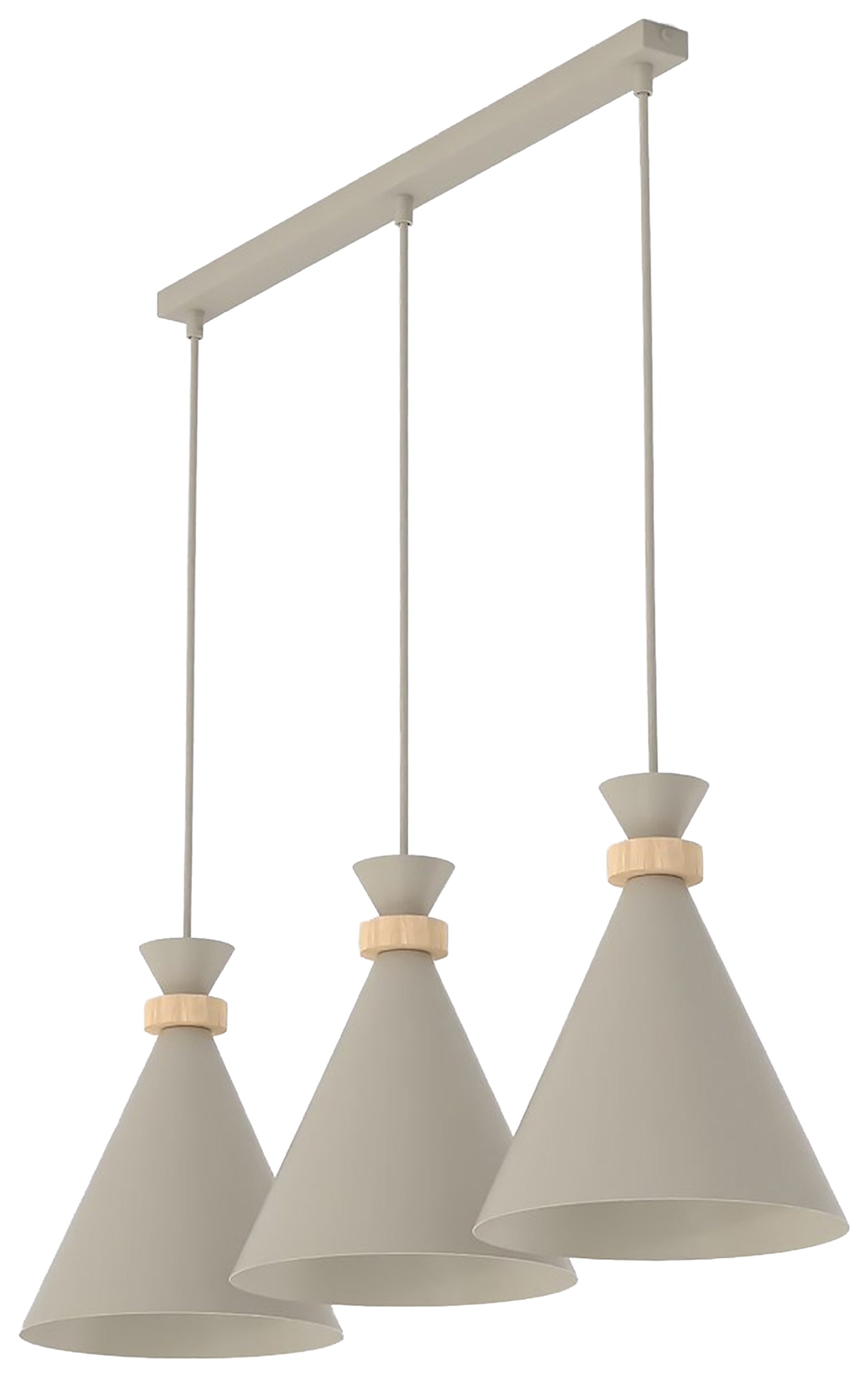 Lampa wisząca Zero x3 mokka