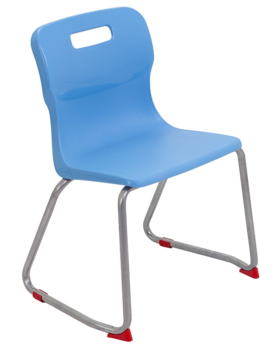 Szkolne krzesło na płozach T24 rozmiar 4 (133-159 cm)