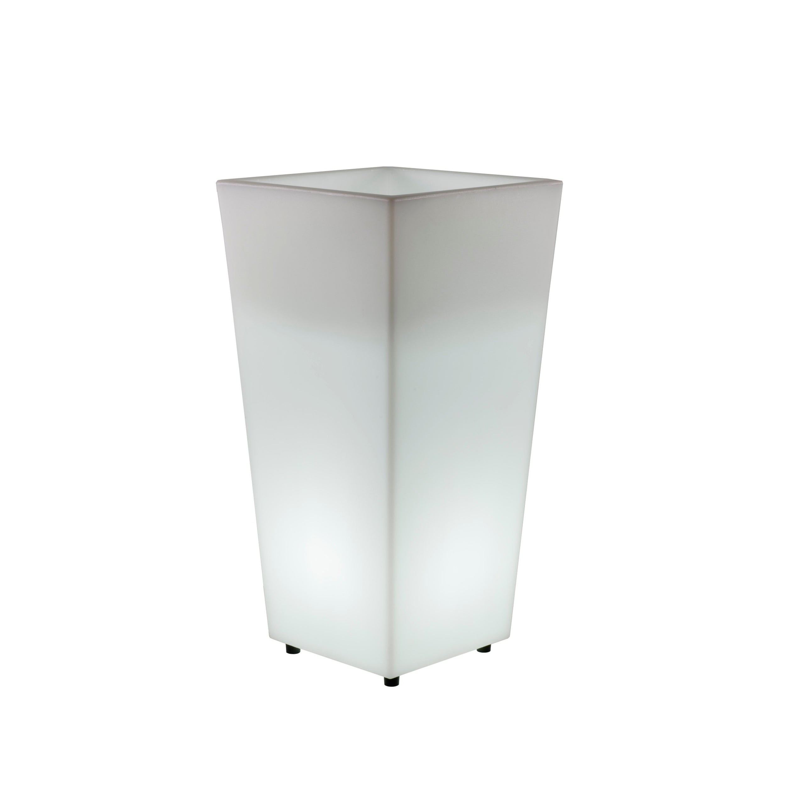 Lampa ogrodowa doniczka Melisa 30 Solar LED biała