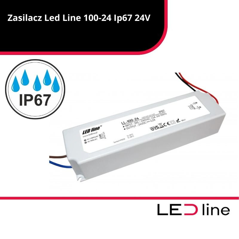 Zasilacz Led Line Prime 100-24 Ip67 24V