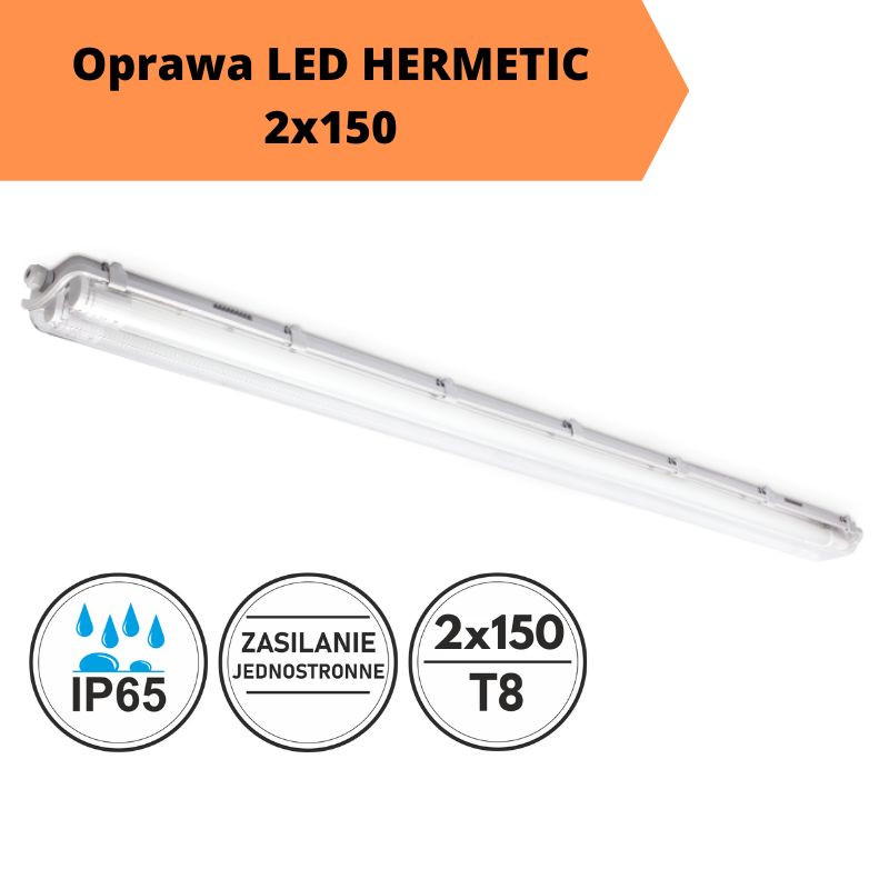 Oprawa Led Hermetic 2X150