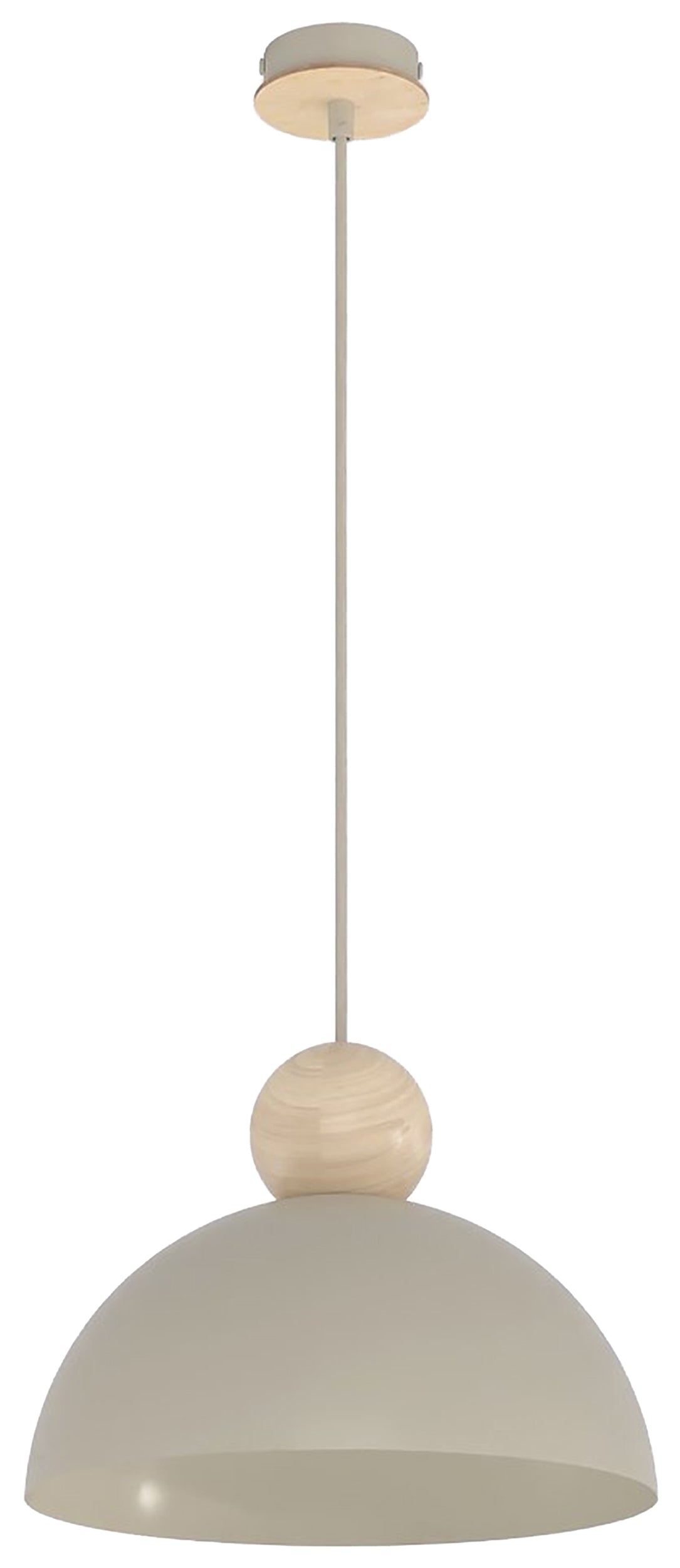 Lampa wisząca Kaki M mokka