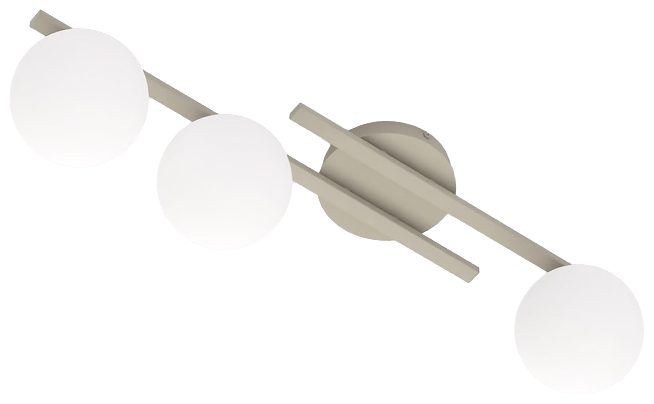 Lampa wisząca Kairo x3 mokka opal