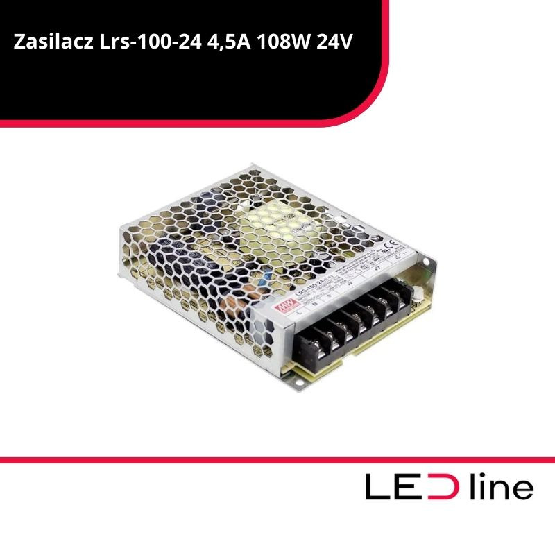 Zasilacz Lrs-100-24 4,5A 108W 24V