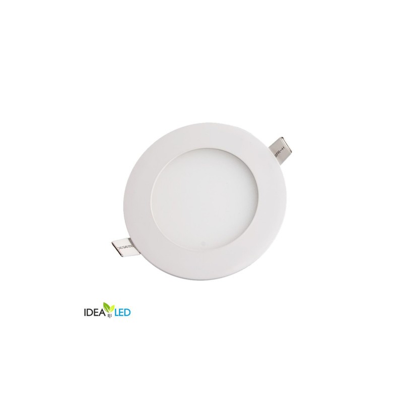 Panel Led Okrągły Wpuszczany 6W - 6000K