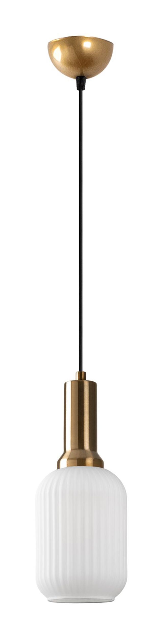 Lampa wisząca Asker 13 cm biało-złota