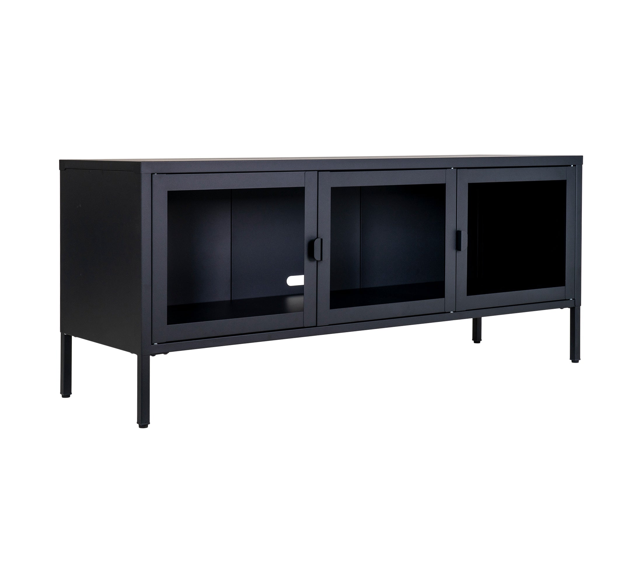 Szafka RTV Centho 130 cm czarna