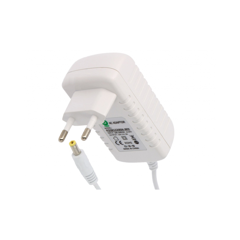 Zasilacz Wtyczkowy 12V 30W Posb12200A-Wh Biały