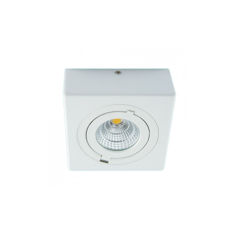Biała Nowoczesna Lampa Sufitowa Igor Led D 9W 4000K
