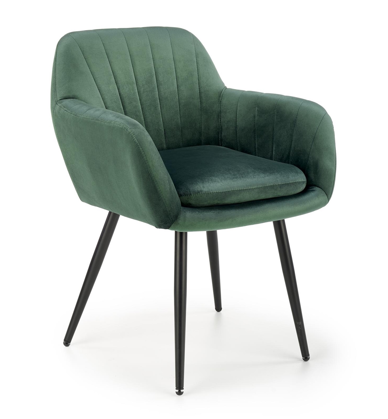 Velvetowy fotel jadalniany K429