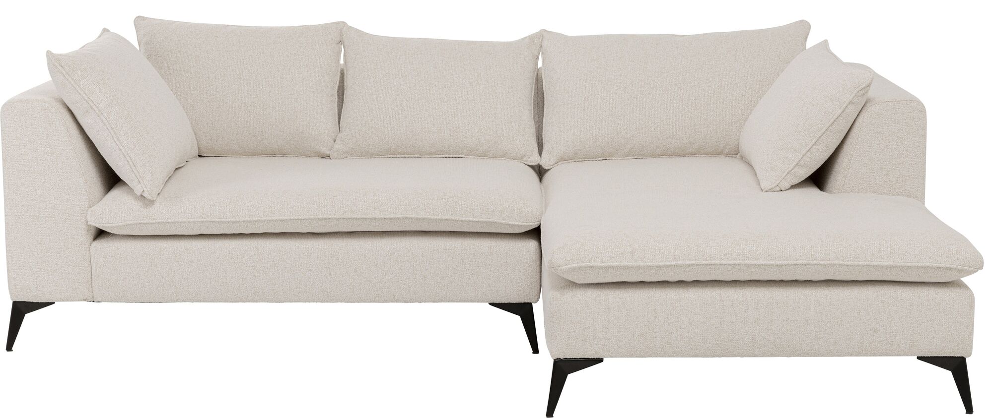Sofa narożna Jimmy kremowa prawa