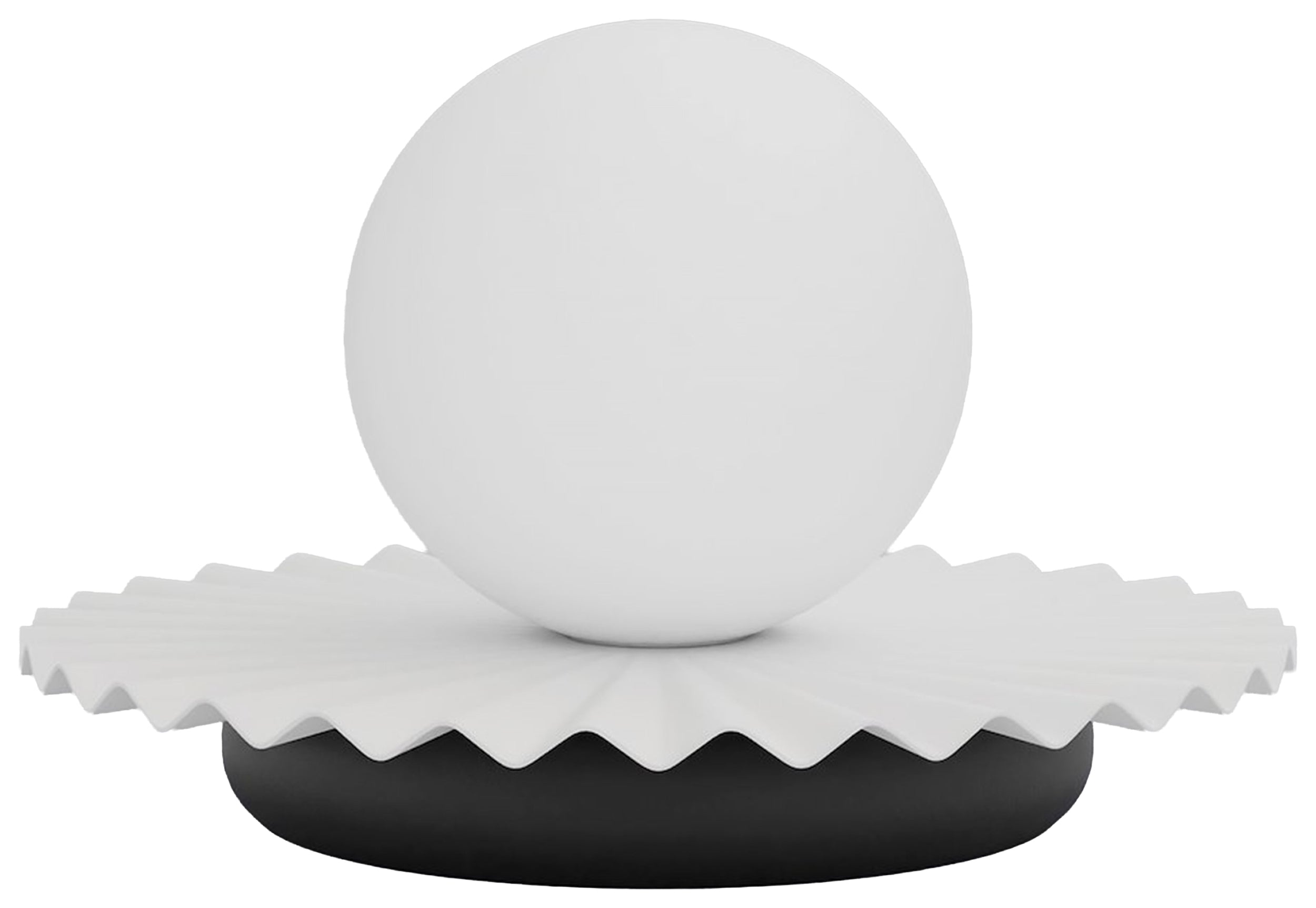 Lampa stołowa Umbra czerń/biel