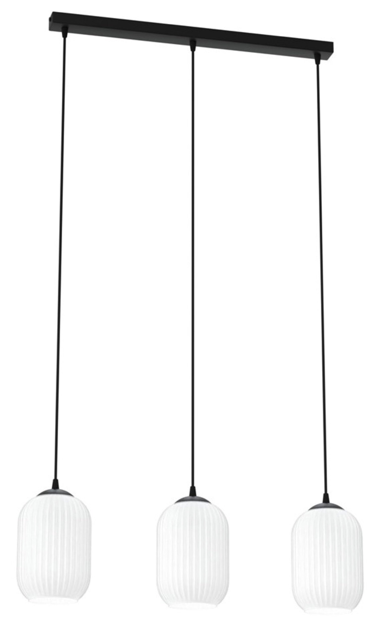 Lampa sufitowa Verdi III x3 czarna