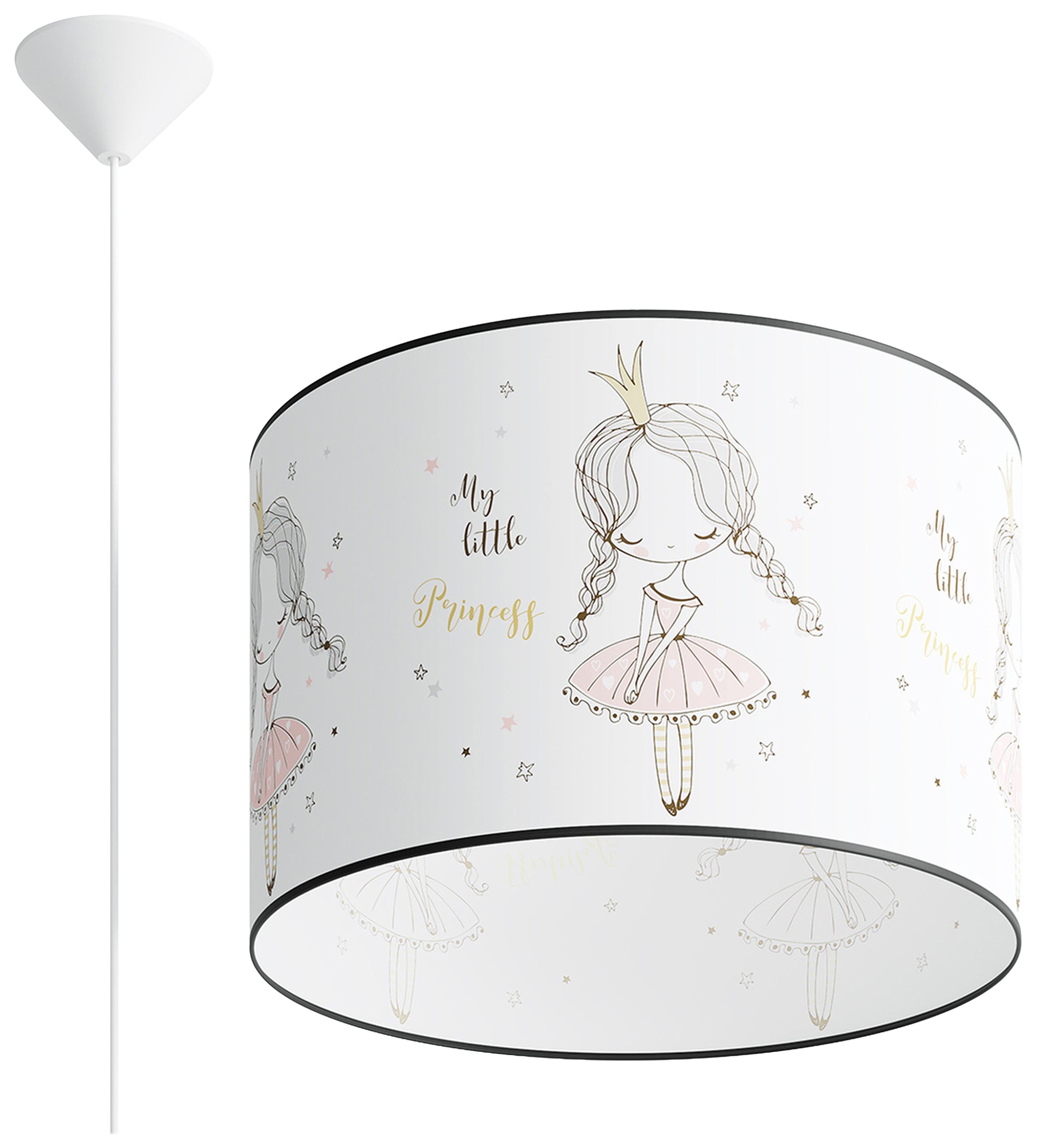 Lampa wisząca Princess 40 cm