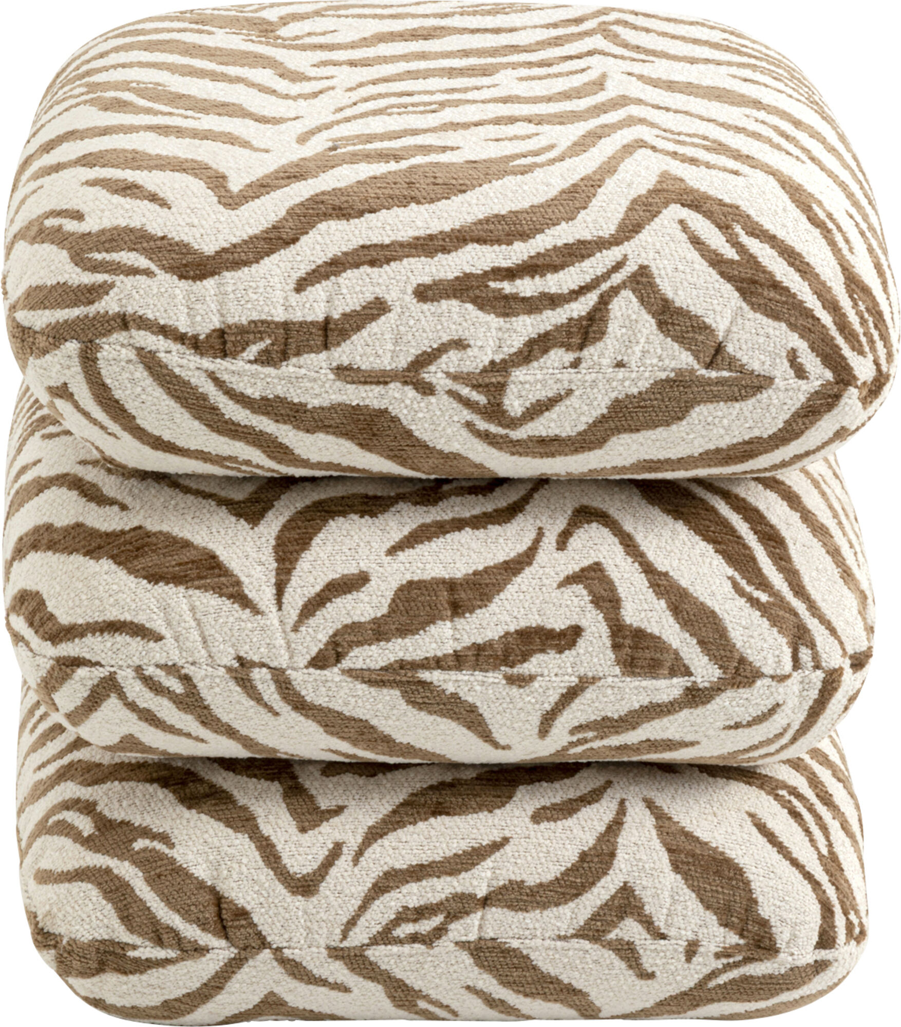 Pufa Pepino Tiger Brown 45x45cm