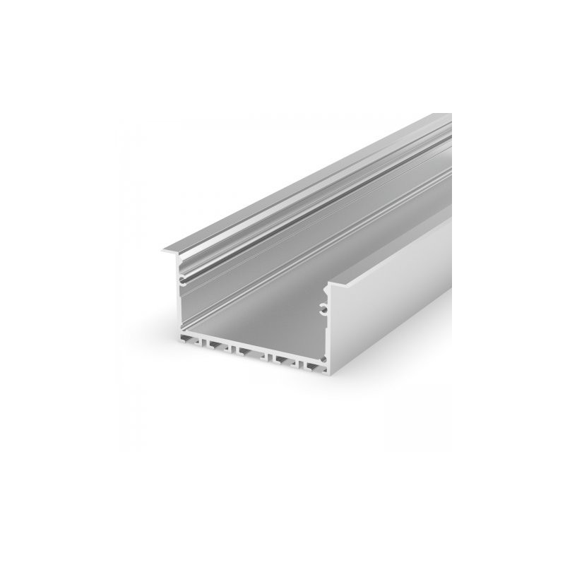 Profil Led Wpuszczany P23-1 Srebrny - 2M
