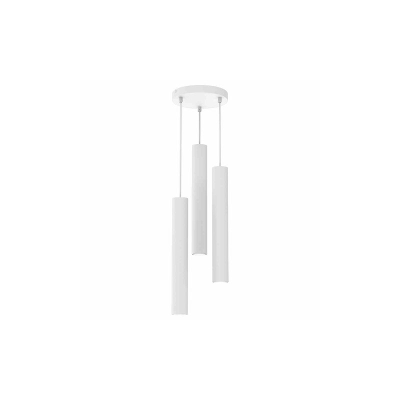 Lampa Wisząca Hudson White 3Xgu10