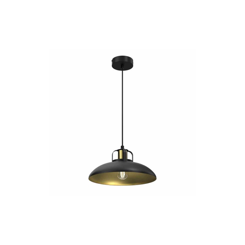 Lampa Wisząca Felix Black/Gold 1Xe27