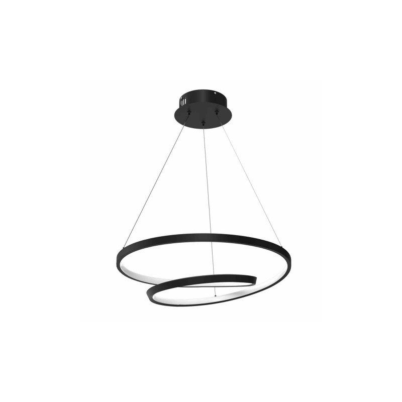 Lampa Wisząca Lucero Black 48W Led