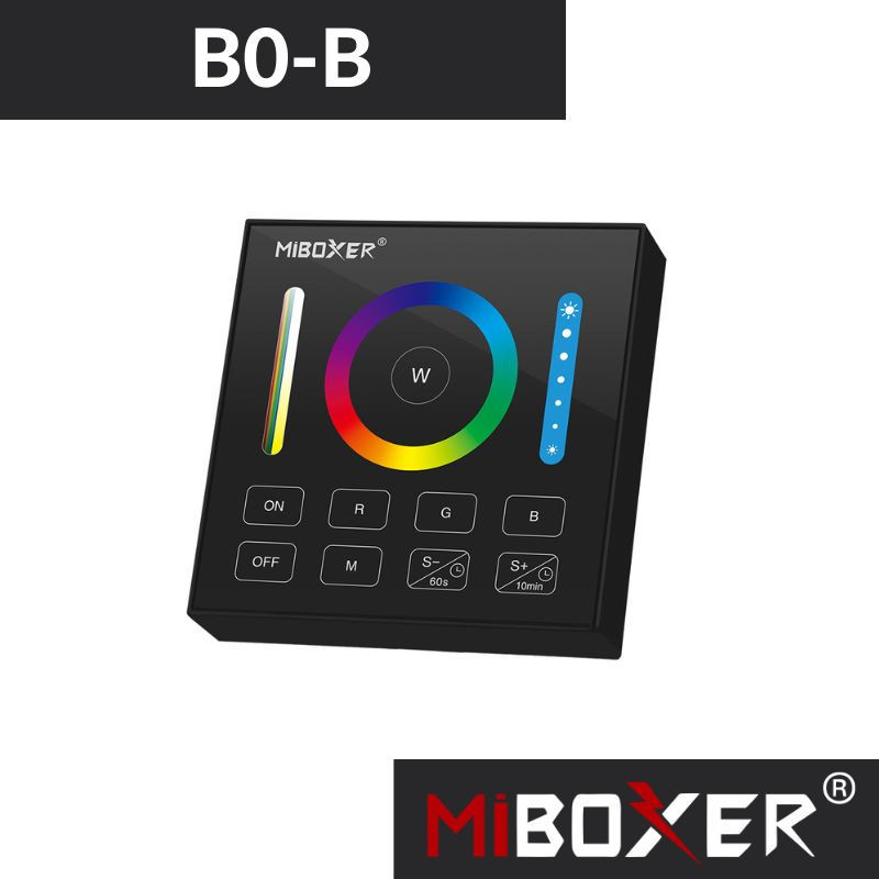 Sterownik Naścienny Miboxer B0-B Rgb+Cct - Czarny