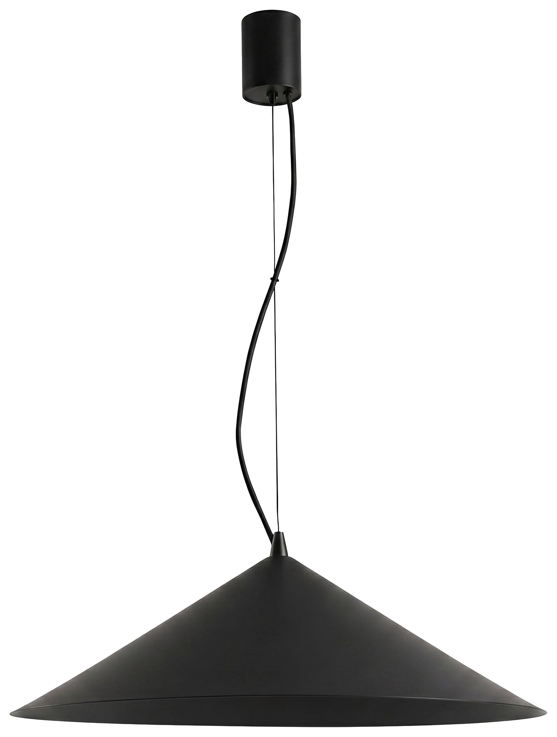 Lampa wisząca Fint LED czarna