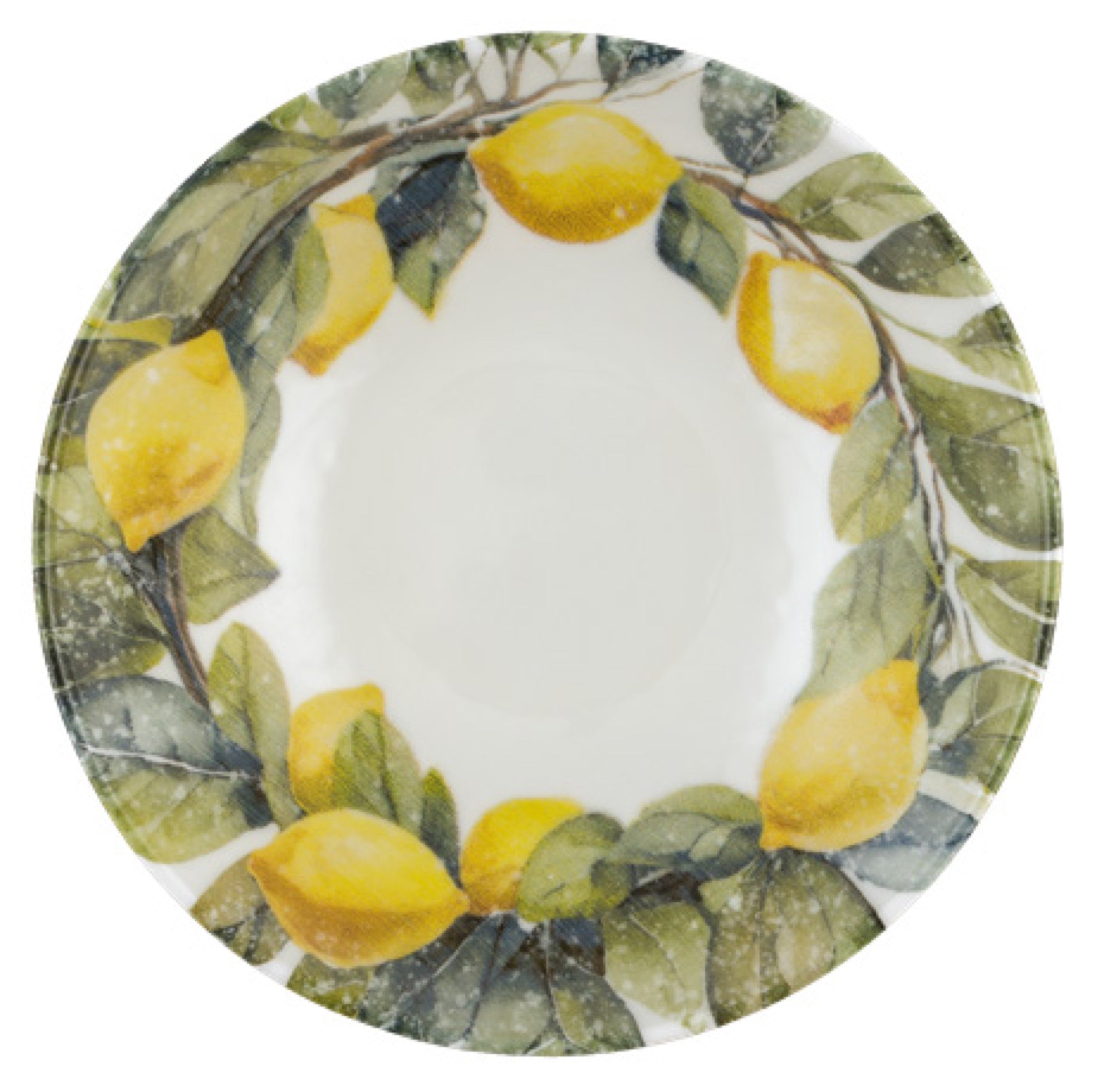 Miska salaterka porcelanowa Boss 17,5 cm zielono-żółta