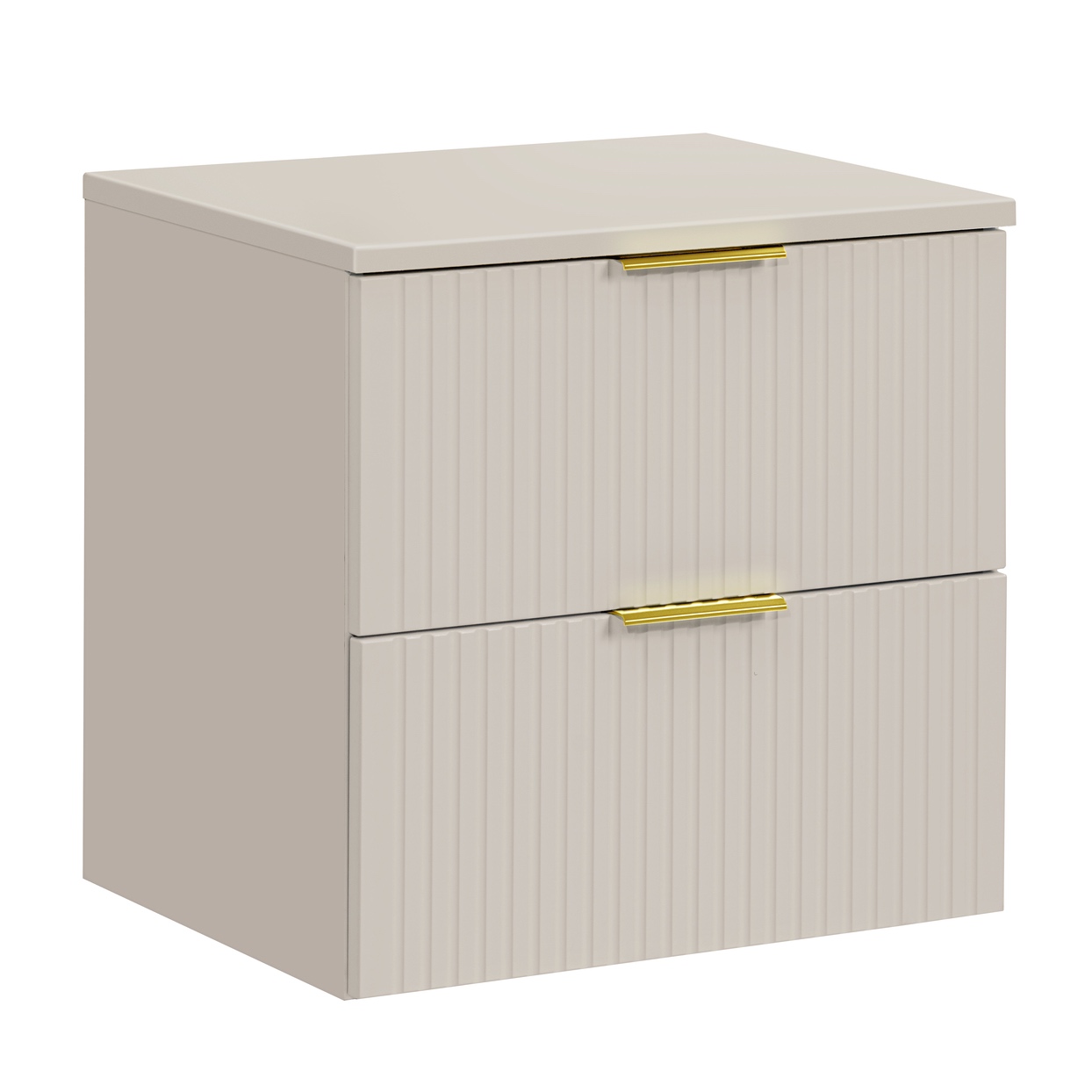 Szafka łazienkowa pod umywalkę nablatową Adel 60 cm, kaszmir