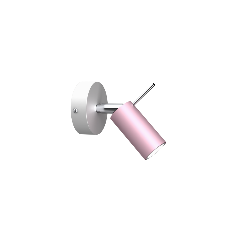 Kinkiet Preston Pink/White 1X Mini Gu10