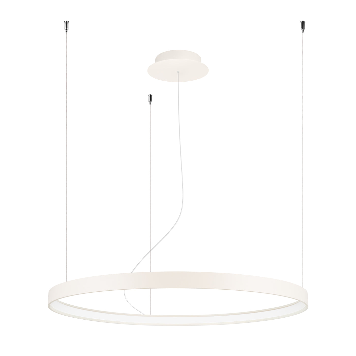Żyrandol Rio LED 78 cm beżowy 3000K