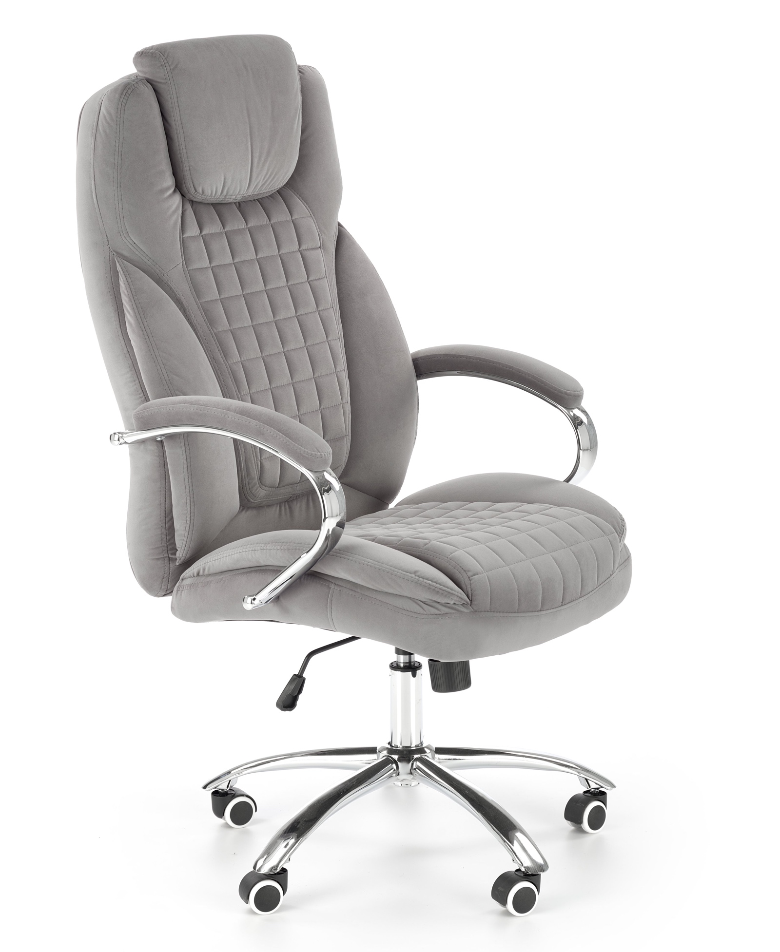 Fotel gabinetowy King 2 z tkaniny velvetowej