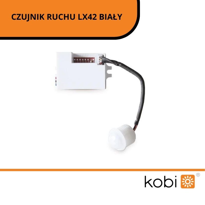 Czujnik Ruchu Lx42 Biały