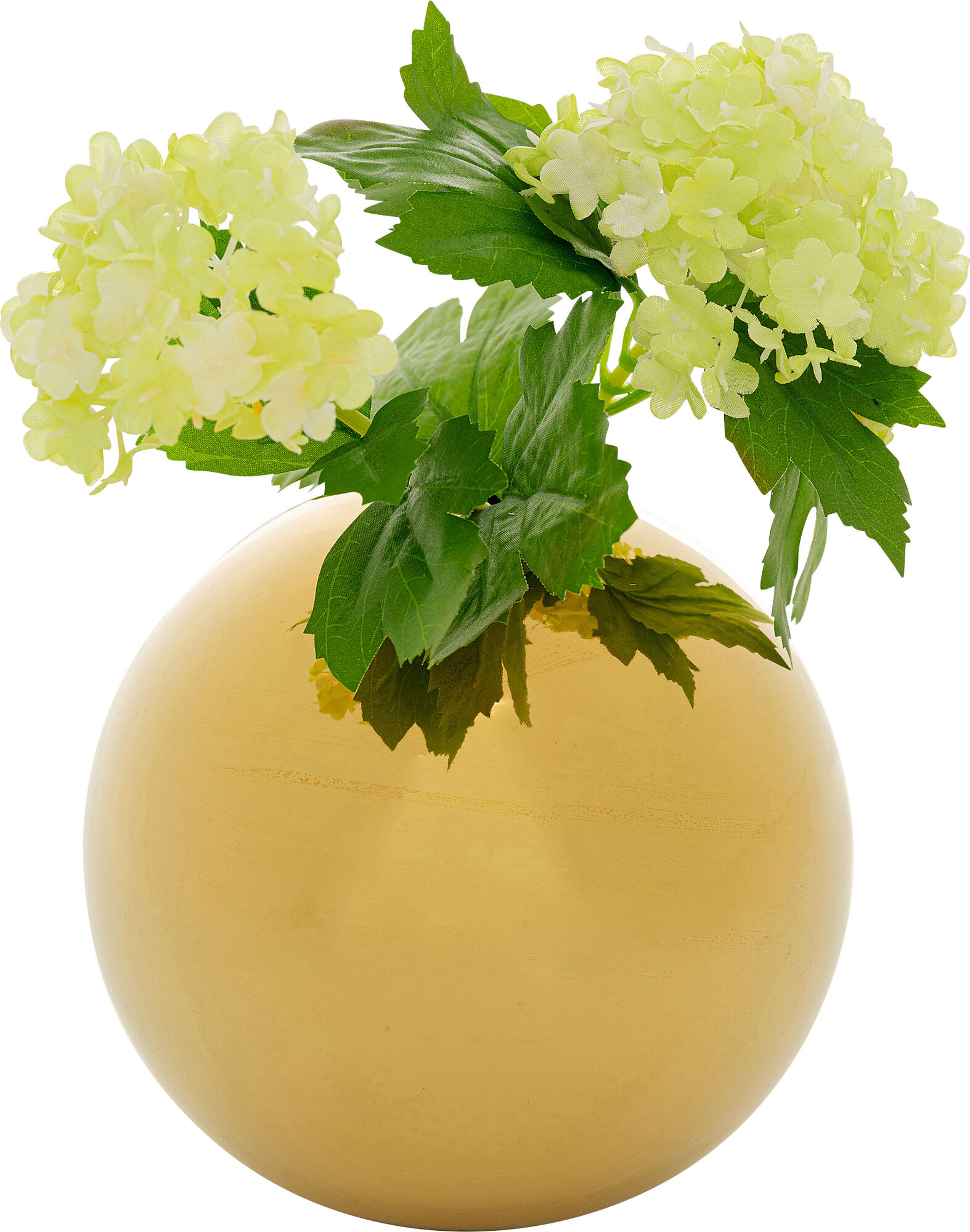 Wazon ceramiczny złoty Ø15 cm