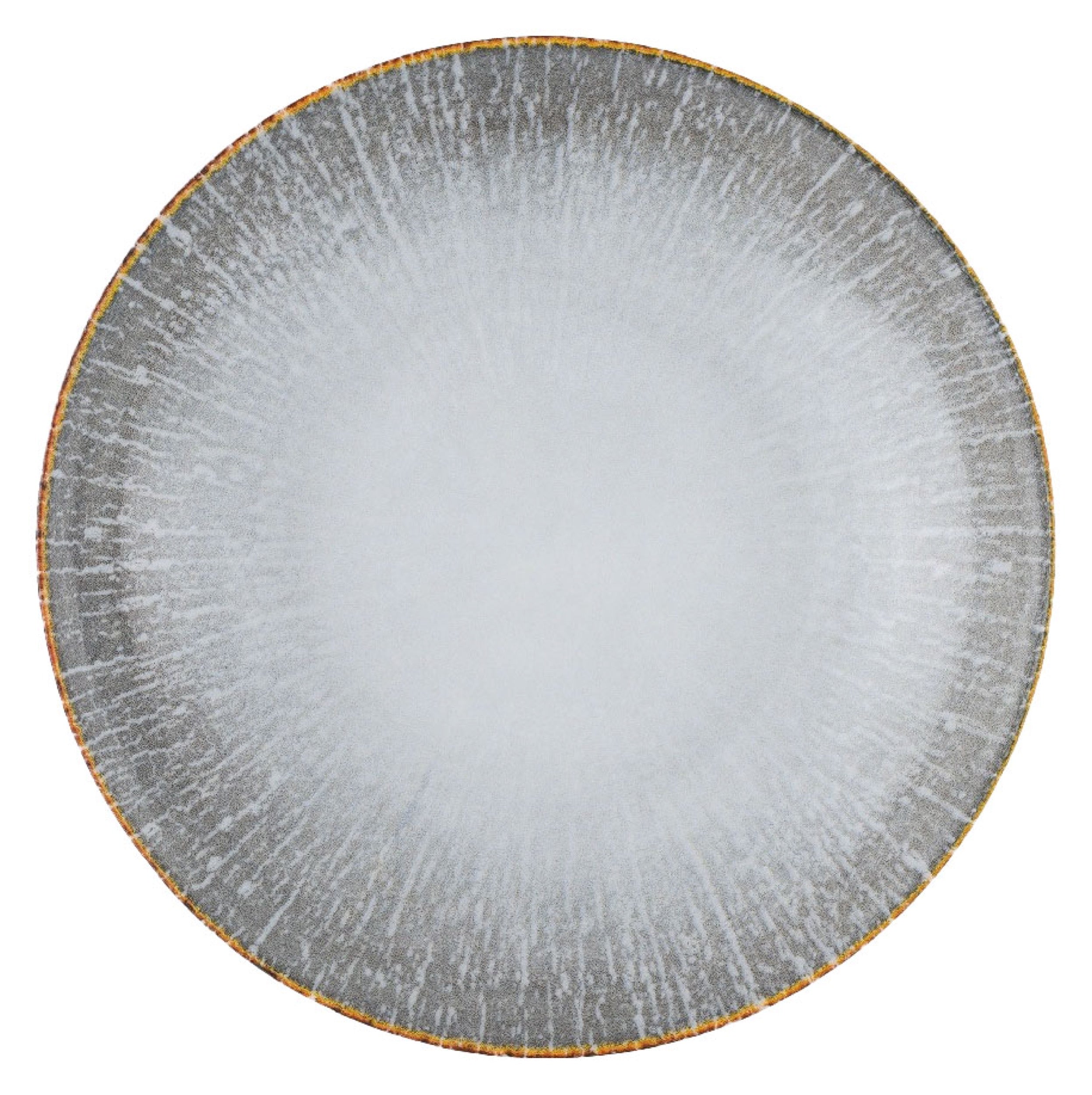 Talerz głęboki porcelanowy Roma 22 cm szaro-brązowy