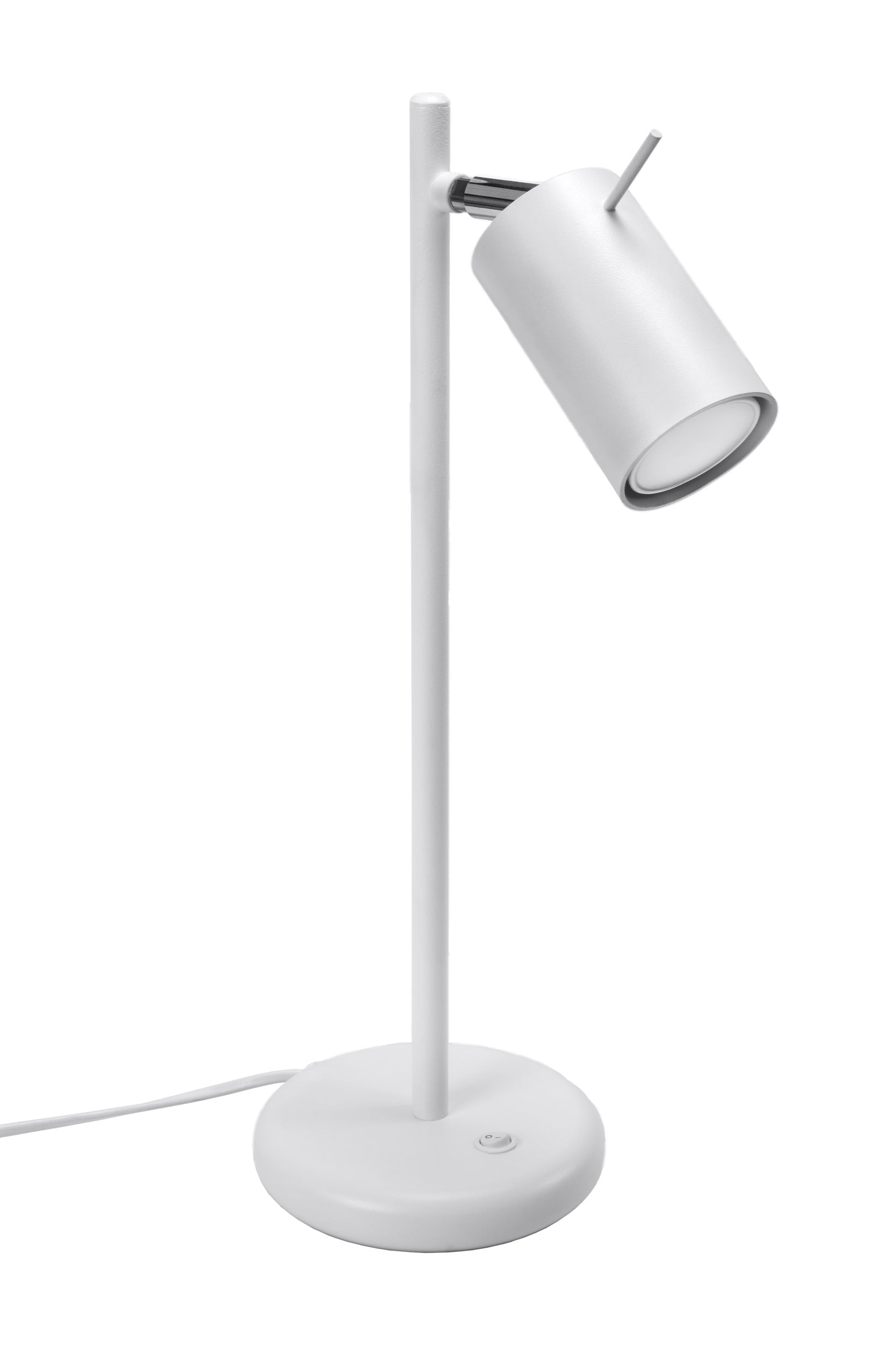 Lampa stołowa Ring biała