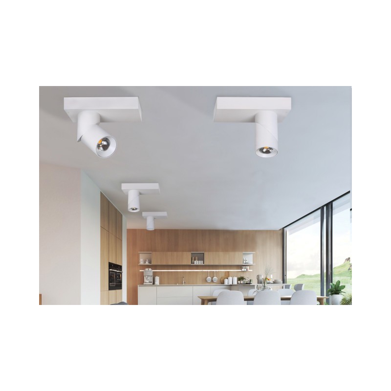 Santos Exposed Round White